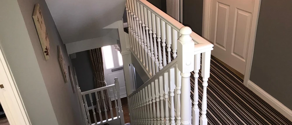 Staircase & architrave painting Staircase & architrave painting