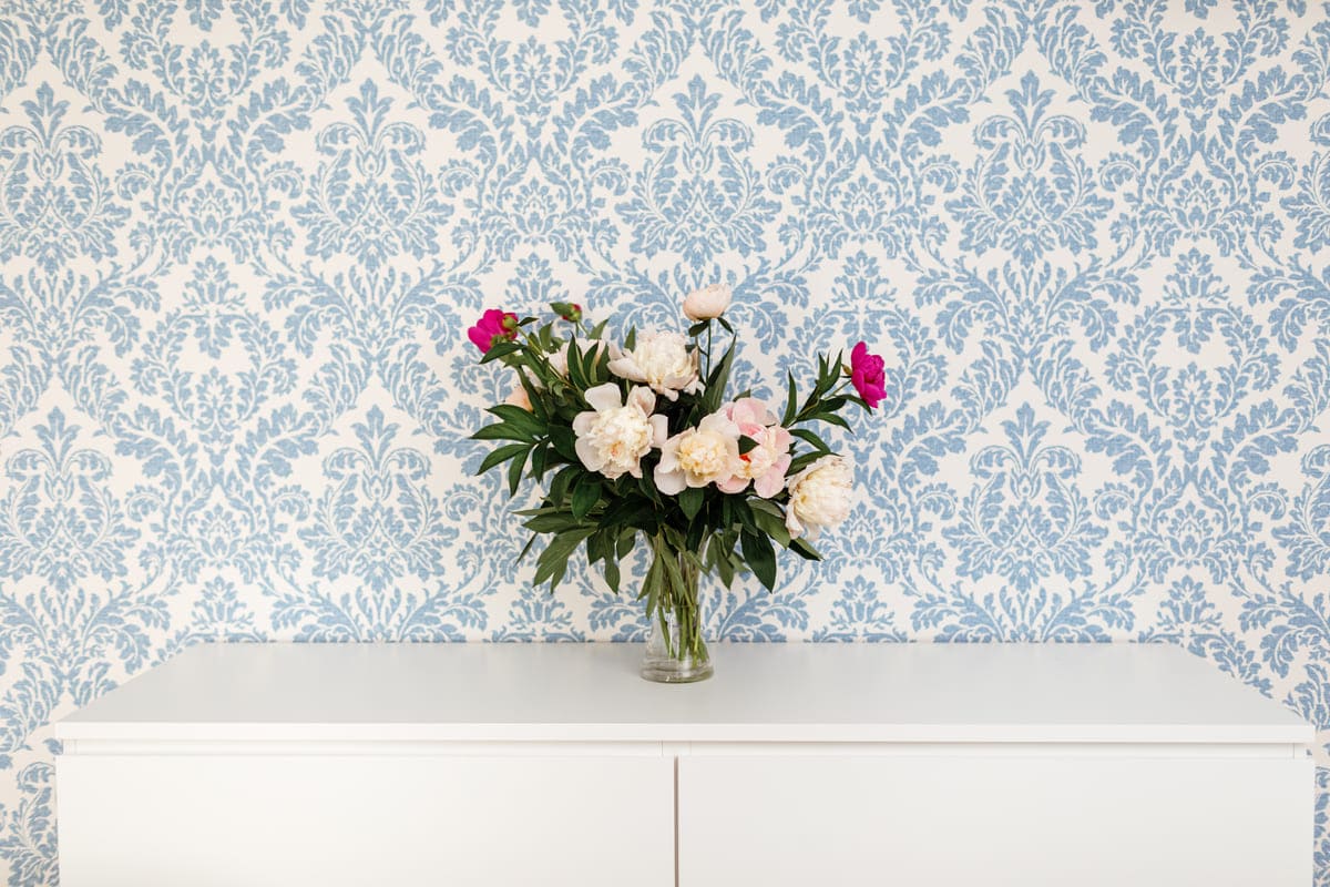 patterned wallpaper